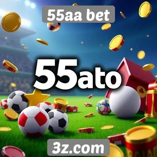 Diversidade de jogos disponíveis na 55aa bet